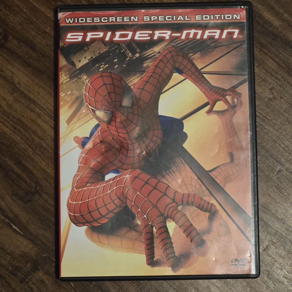 Spider-Man Widescreen Special Edition DVD 2002 Marvel Toby Mcguire Kirsten Dunst